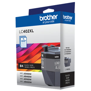 BROTHER LC402XLBKS Black Original Toner Cartridge - Cartouches Certifiees