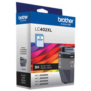 BROTHER LC402XLBKS Black Original Toner Cartridge - Cartouches Certifiees