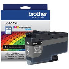 BROTHER LC406XLBKS Black Original Inkjet Cartridge - Cartouches Certifiees