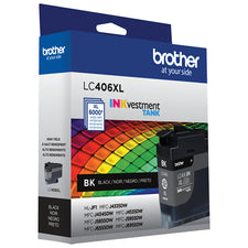 BROTHER LC406XLBKS Black Original Inkjet Cartridge - Cartouches Certifiees
