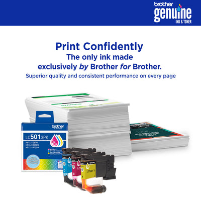 BROTHER LC501XLYS Yellow Original Inkjet Cartridge - Cartouches Certifiees