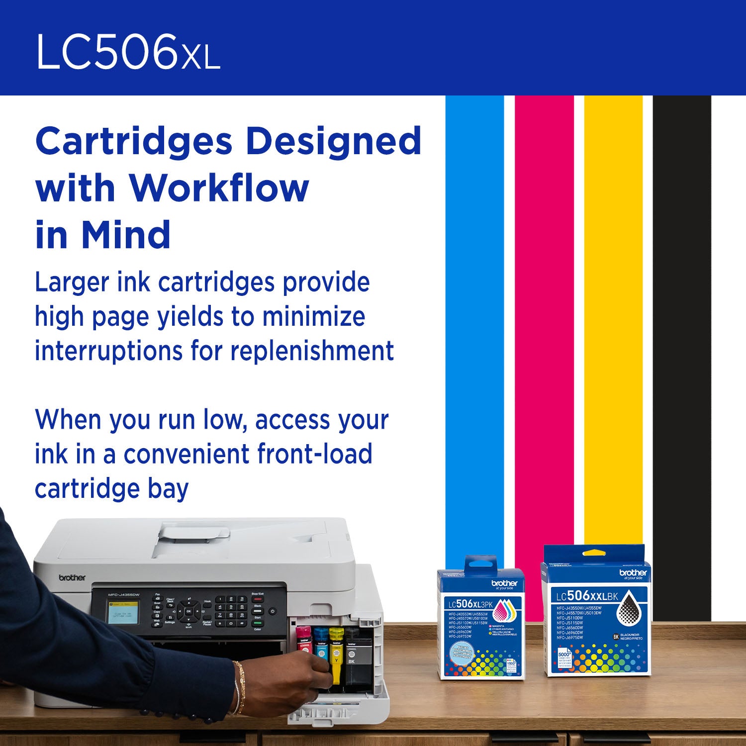 BROTHER LC506XLYS Yellow Original Inkjet Cartridge - Cartouches Certifiees