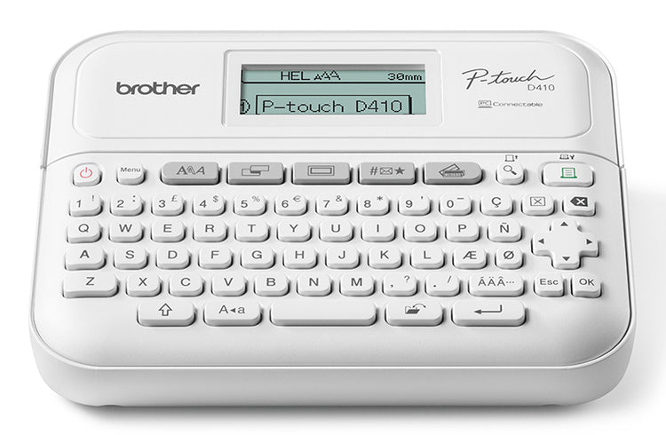 BROTHER PT-D410 Home/Office Advanced Connected Label Maker (PTD410) - Cartouches Certifiees