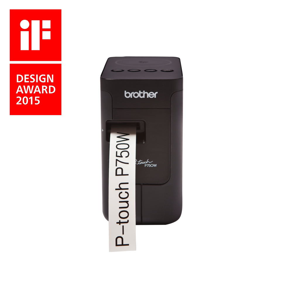 BROTHER PT-P750W Compact Label Maker (PTP750W) - Cartouches Certifiees
