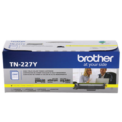 BROTHER TN-227Y Yellow Original Toner Cartridge - Cartouches Certifiees