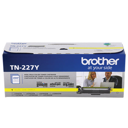BROTHER TN-227Y Yellow Original Toner Cartridge - Cartouches Certifiees