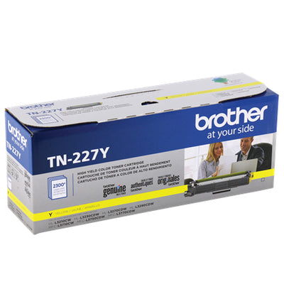 BROTHER TN-227Y Yellow Original Toner Cartridge - Cartouches Certifiees