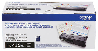 BROTHER TN-436BK Black Original Toner Cartridge - Cartouches Certifiees