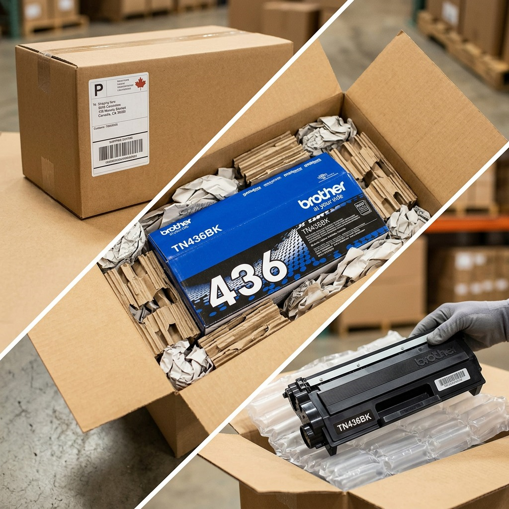 BROTHER TN-436BK Black Original Toner Cartridge - Cartouches Certifiees