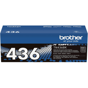 BROTHER TN-436BK Black Original Toner Cartridge - Cartouches Certifiees