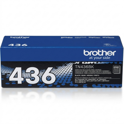 BROTHER TN-436BK Black Original Toner Cartridge - Cartouches Certifiees