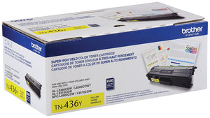 BROTHER TN-436Y Yellow Original Toner Cartridge - Cartouches Certifiees