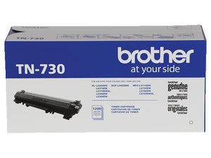 BROTHER TN-730 Black Original Toner Cartridge - Cartouches Certifiees