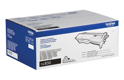 BROTHER TN-850 Black Original Toner Cartridge - Cartouches Certifiees