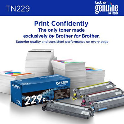 BROTHER TN229Y Yellow Original Toner Cartridge - Cartouches Certifiees