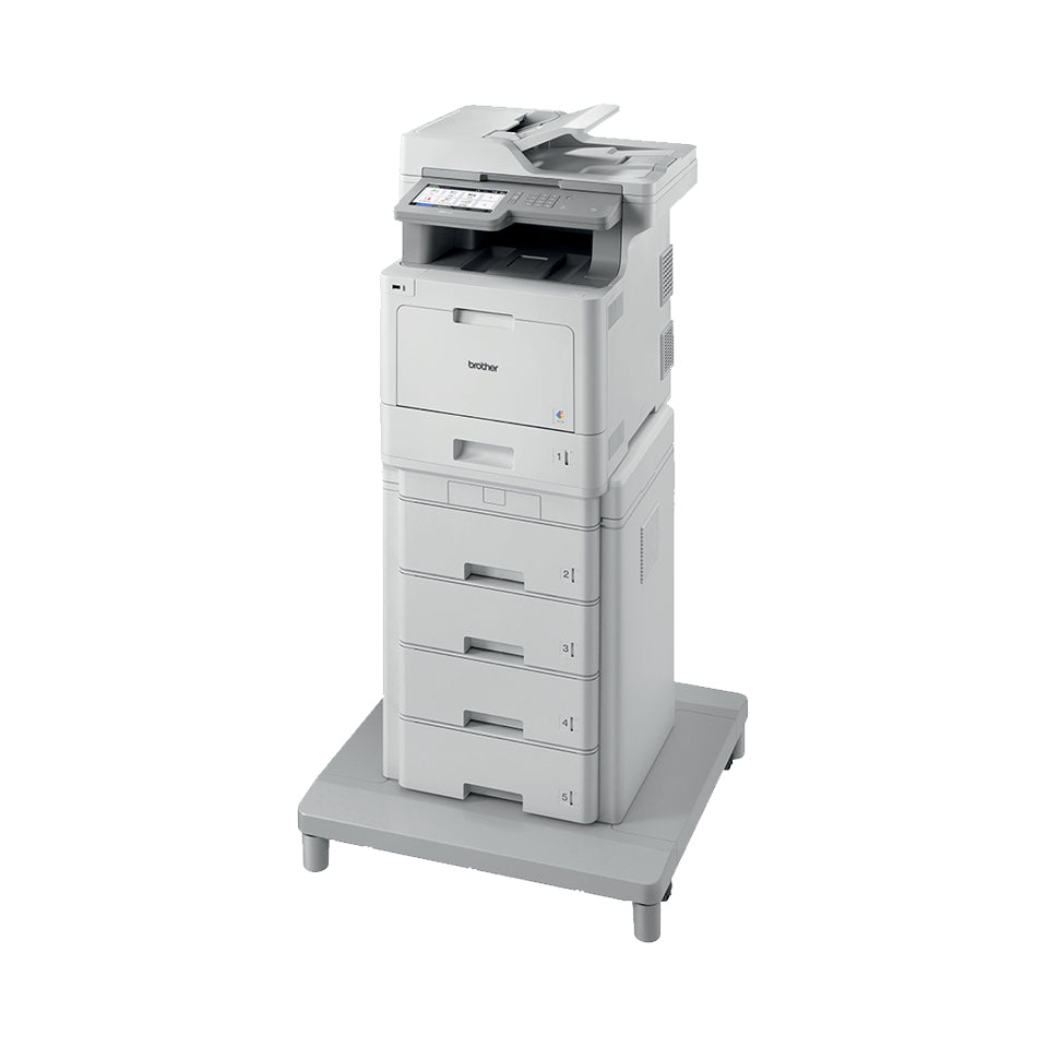 BROTHER TT-4000 Original Optional Tower Tray with Stabilizer, 4 Trays x 520-Sheet Capacity (TT4000) - Cartouches Certifiees
