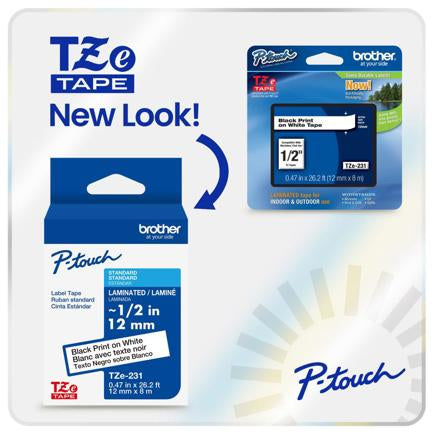 BROTHER TZe-221 Original Thermal ribbon - Cartouches Certifiees