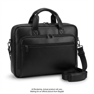 Bugatti Harrold Executive Briefcase Synthetic Leather - Cartouches Certifiees