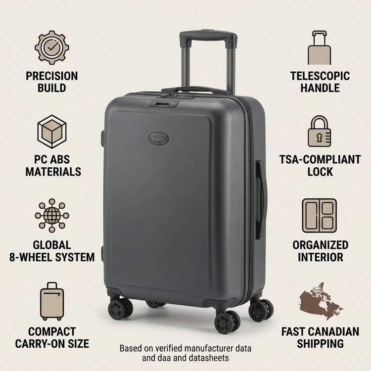 Bugatti Munich Carry-On - Cartouches Certifiees