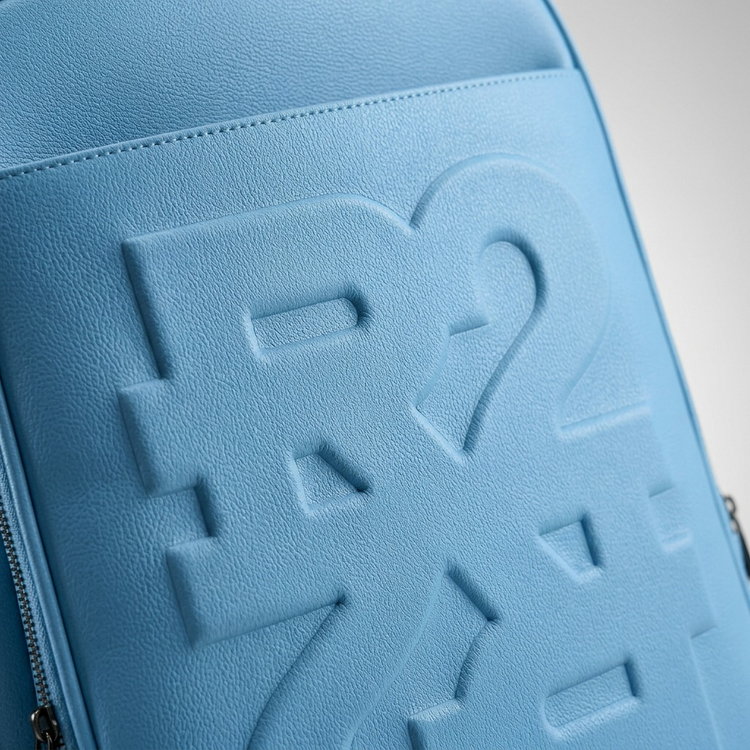 BUGATTI Rick Ross - The Boss Edition Backpack - PU Drift Blue (BKP1000RR-BLUE) - Cartouches Certifiees