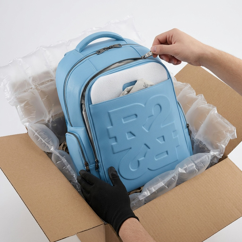 BUGATTI Rick Ross - The Boss Edition Backpack - PU Drift Blue (BKP1000RR-BLUE) - Cartouches Certifiees