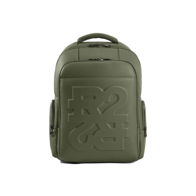 BUGATTI Rick Ross - The Boss Edition Backpack - PU Grit Green (BKP1000RR-KHAKI) - Cartouches Certifiees