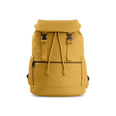 BUGATTI Rick Ross - The Boss Edition Backpack - PU Voltage Yellow (BKP1005RR-YELLOW) - Cartouches Certifiees