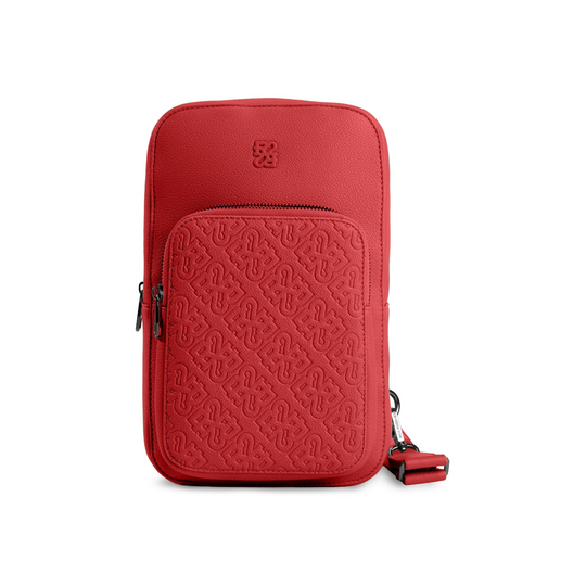 BUGATTI Rick Ross - The Boss Edition Sacoche Bandoulière PU Rouge (SLN1004RR-RED)