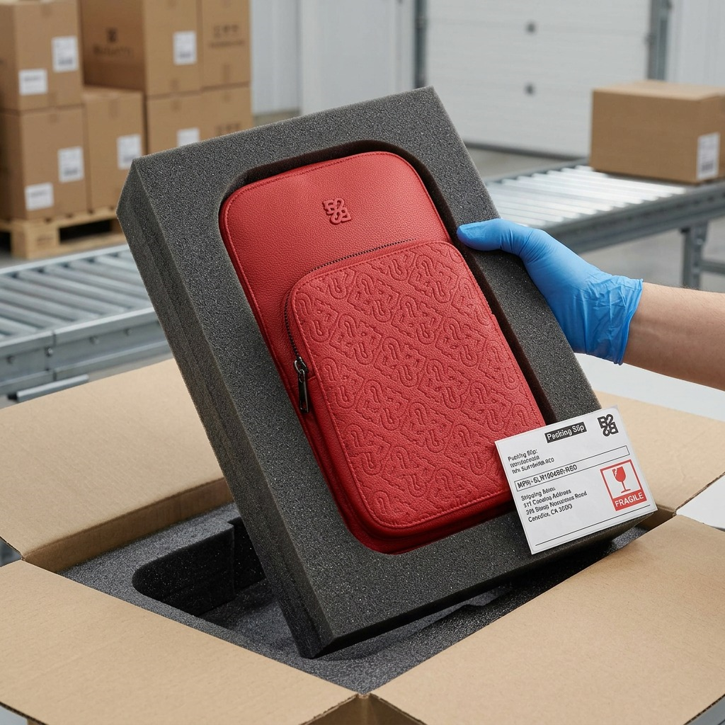 BUGATTI Rick Ross - The Boss Edition Sling Bag - PU Red (SLN1004RR-RED) - Cartouches Certifiees