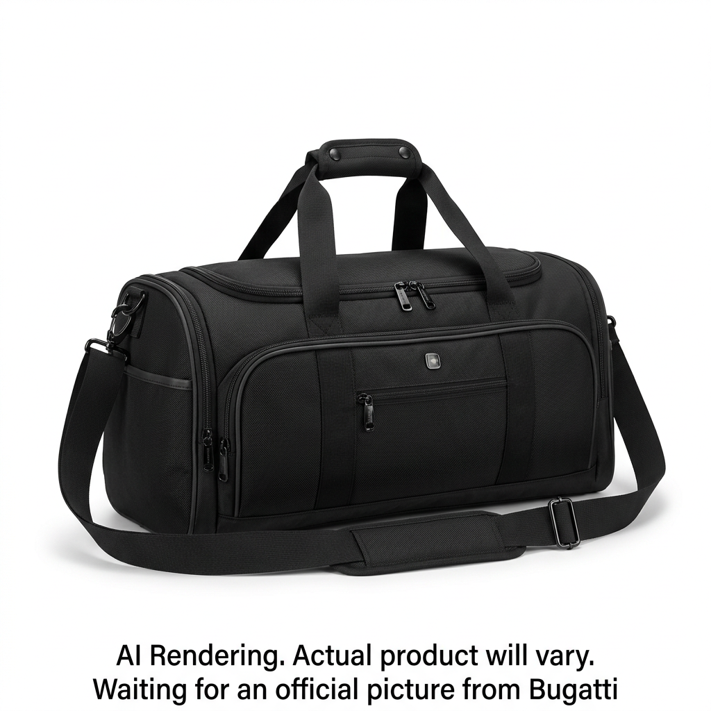 BUGATTI Swiss Mobility Active City Duffle Bag - Black (DUF1214SM-BLK) - Cartouches Certifiees