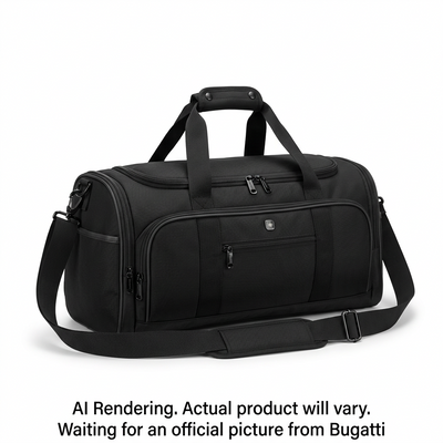BUGATTI Swiss Mobility Active City Duffle Bag - Black (DUF1214SM-BLK) - Cartouches Certifiees