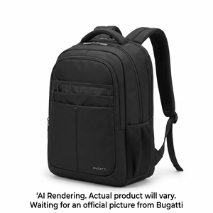 BUGATTI Swiss Mobility Urban Pro Backpack - Black (BKP1199SM-BLK) - Cartouches Certifiees