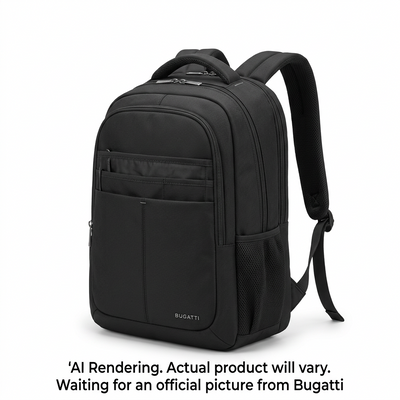 BUGATTI Swiss Mobility Urban Pro Backpack - Black (BKP1199SM-BLK) - Cartouches Certifiees