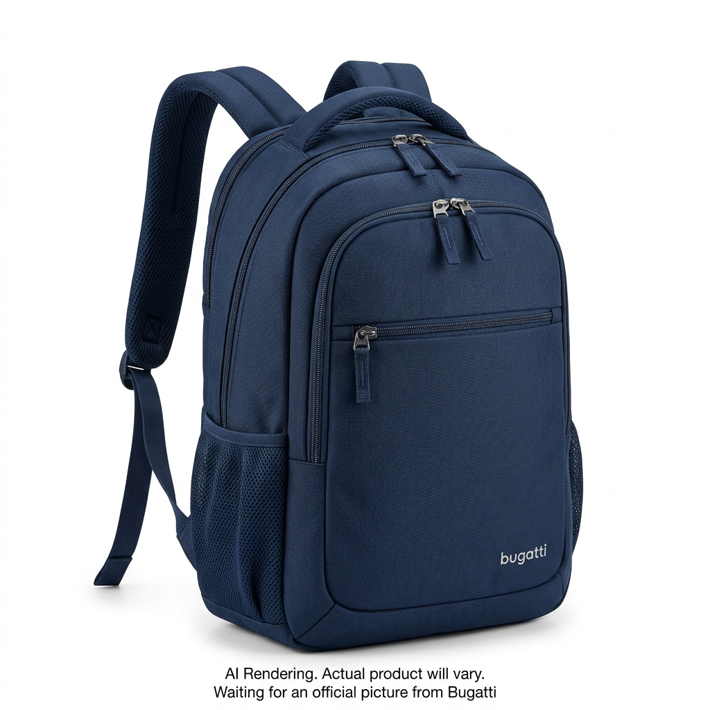 BUGATTI Swiss Mobility Urban Pro Backpack - Navy (BKP1206SM-NVY) - Cartouches Certifiees
