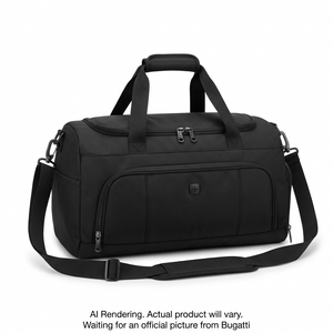 BUGATTI Swiss Mobility Urban Pro Duffle Bag - Black (DUF1215SM-BLK) - Cartouches Certifiees
