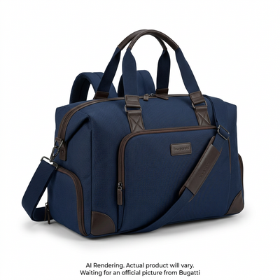 BUGATTI Swiss Mobility Urban Pro Duffle Bag - Navy (DUF1215SM-NVY) - Cartouches Certifiees