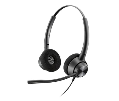 Poly EncorePro 320 Stereo USB-A Headset TAA Avec fil Arceau Bureau/Centre d'appels USB Type-C Noir - Image 3