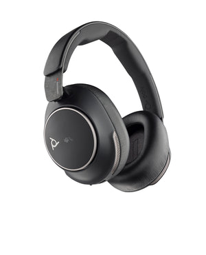 Poly Voyager Surround 80 UC Microsoft Teams Certified USB-C Headset +USB-C/A Adapter Sans fil Arceau Musique/Quotidien USB Type-C Bluetooth Noir - Image 1