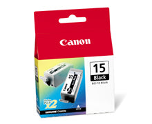 CANON BCI-15 Black Ink Tank ink cartridge Original (8190A003) - Cartouches Certifiees