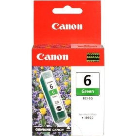 CANON BCI-6G Green ink cartridge Original (9473A003) - Cartouches Certifiees