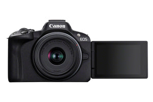 CANON EOS R50 + RF-S 18-45mm F4.5-6.3 IS STM MILC 24.2 MP CMOS 6000 x 4000 pixels (5811C012) - Cartouches Certifiees