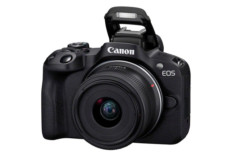 CANON EOS R50 + RF-S 18-45mm F4.5-6.3 IS STM MILC 24.2 MP CMOS 6000 x 4000 pixels (5811C012) - Cartouches Certifiees