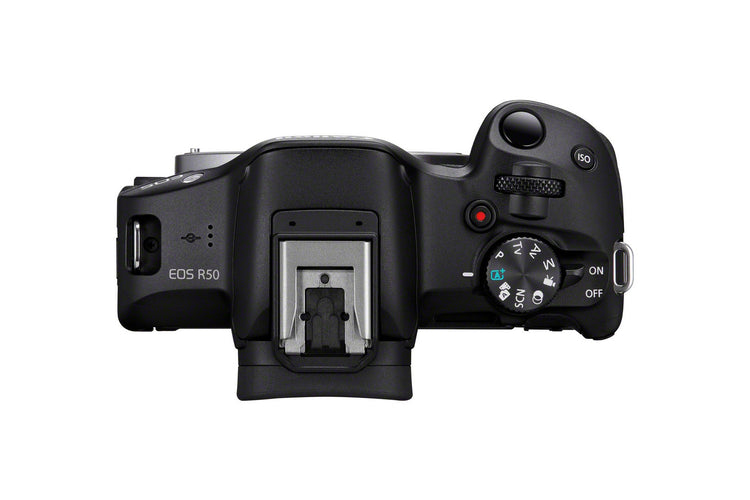 CANON EOS R50 + RF-S 18-45mm F4.5-6.3 IS STM MILC 24.2 MP CMOS 6000 x 4000 pixels (5811C012) - Cartouches Certifiees