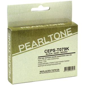 Compatible EPSON T079 (T079120) Black Inkjet Cartridge Premium Quality - Cartouches Certifiées