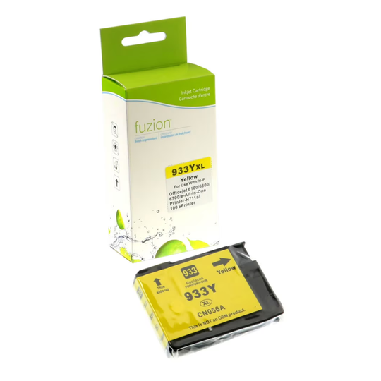 Compatible HP 933XL Jaune Cartouche à Jet d'Encre Qualité Supérieure