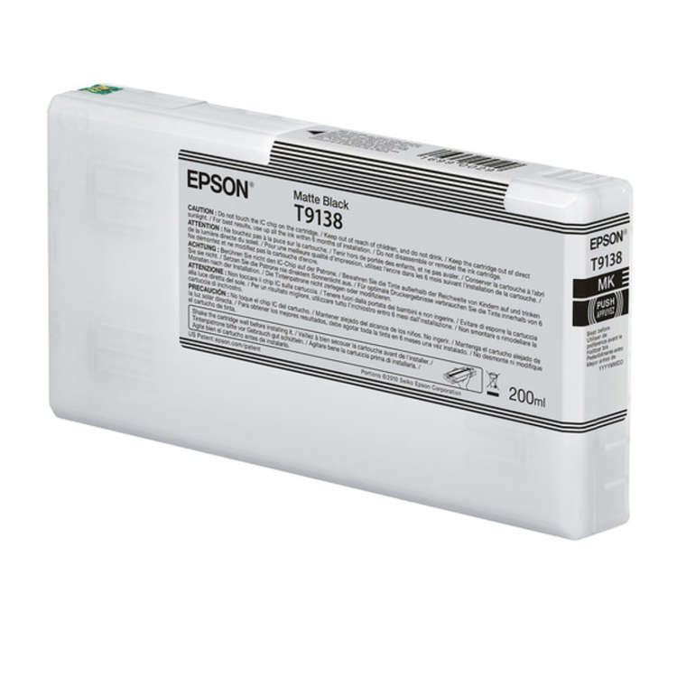 Epson matte black original ink cartridge T913800