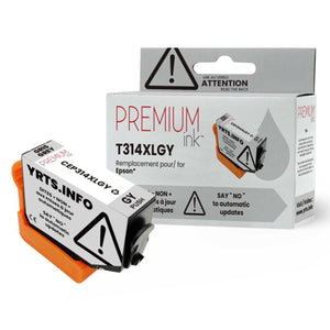 Compatible EPSON T314XL (T314XL720) Gray Inkjet Cartridge Premium Quality - Cartouches Certifiées