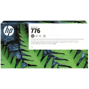 HP 776 - 1 liter (1XB05A) Gray Original Inkjet Cartridge - Cartouches Certifiées