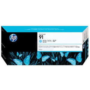HP 91 775ml (C9470A) Light Cyan Original Inkjet Cartridge - Cartouches Certifiées