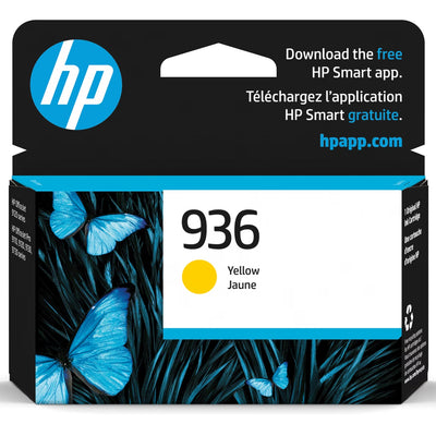HP 936 (4S6V1LN) Yellow Original Inkjet Cartridge - Cartouches Certifiées